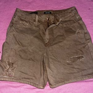 wild fable brown “dad JORTS”